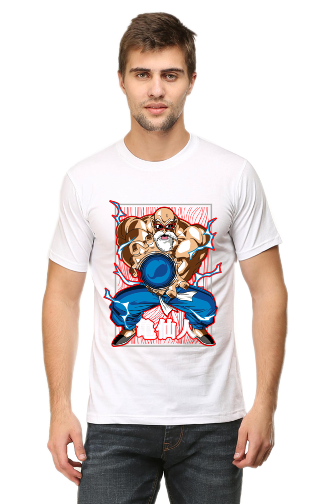 Maestro Roshi Round Neck T-Shirt