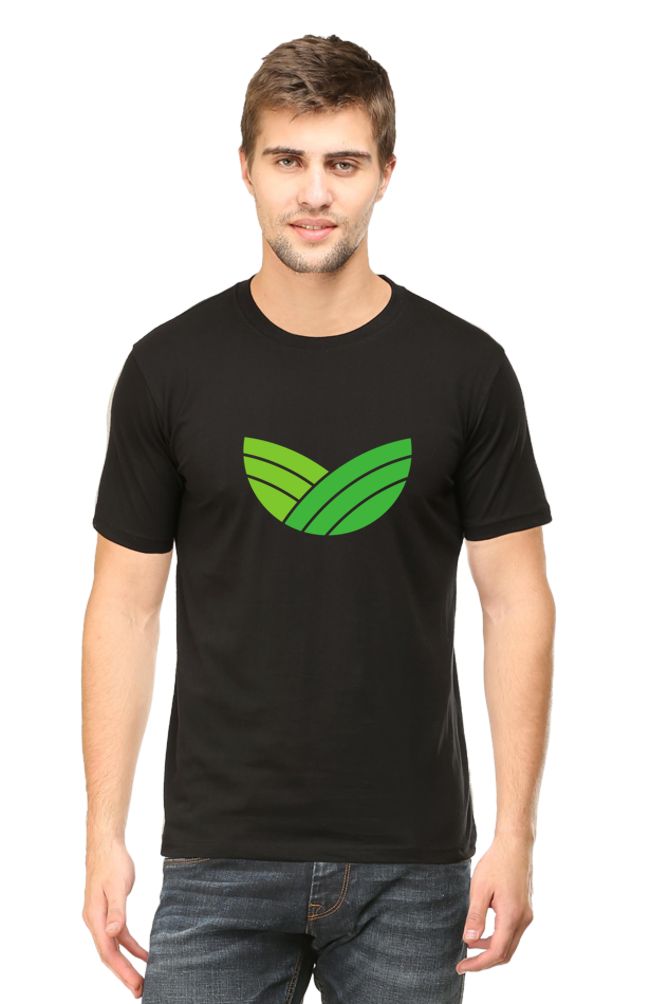 Leaves Round Neck Classic T-Shirt