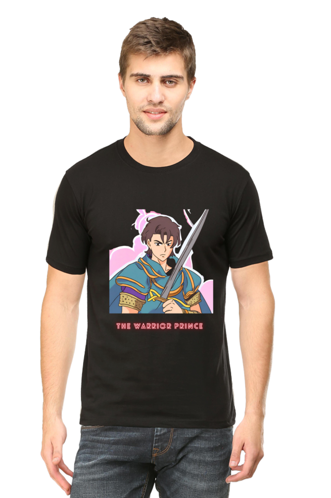 Warrior Prince Round Neck T-Shirt