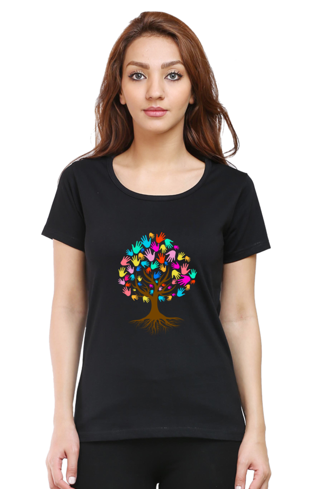 Tree of Hope Round Neck Classic T-Shirt