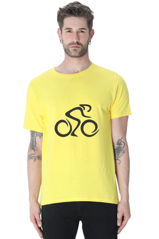 Cycling Round Neck Classic T-Shirt