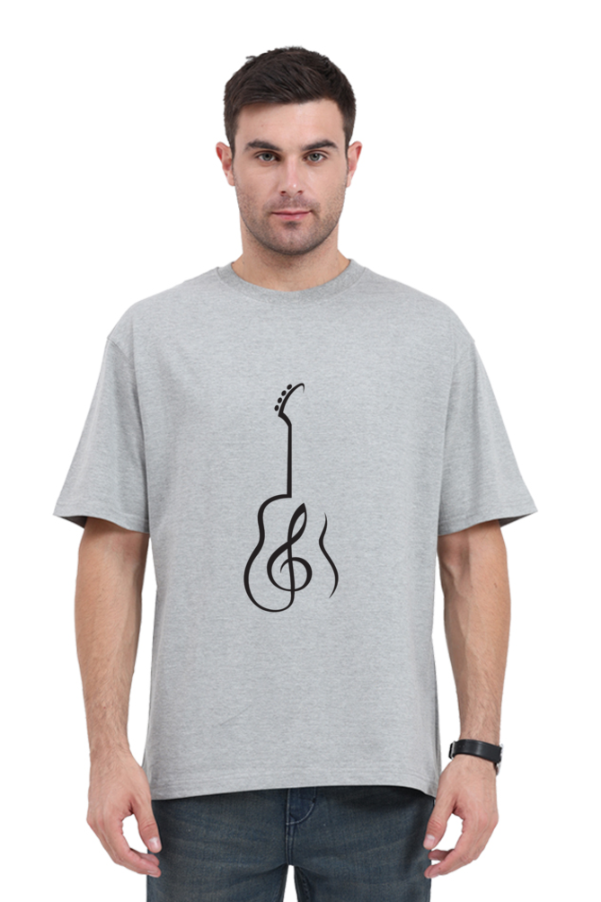 Guitar Oversized Classic T-Shirt