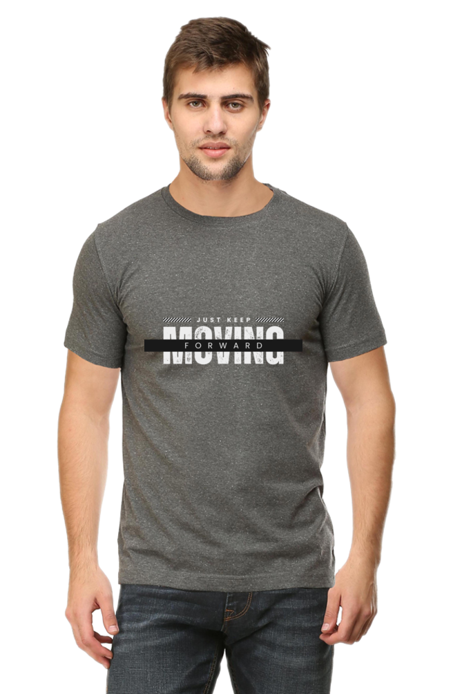 Moving Forward Round Neck Classic T-Shirt