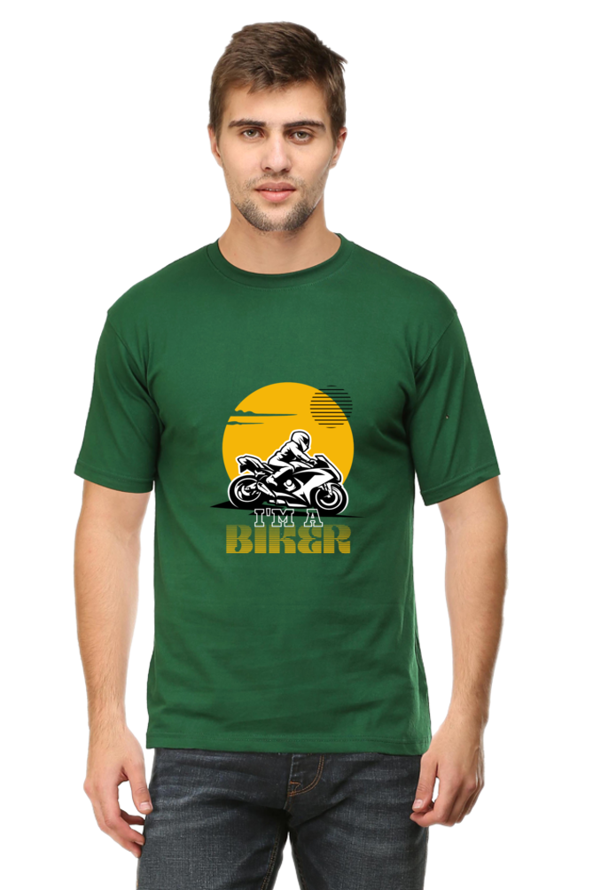 I Am A Biker Round Neck Classic T-Shirt