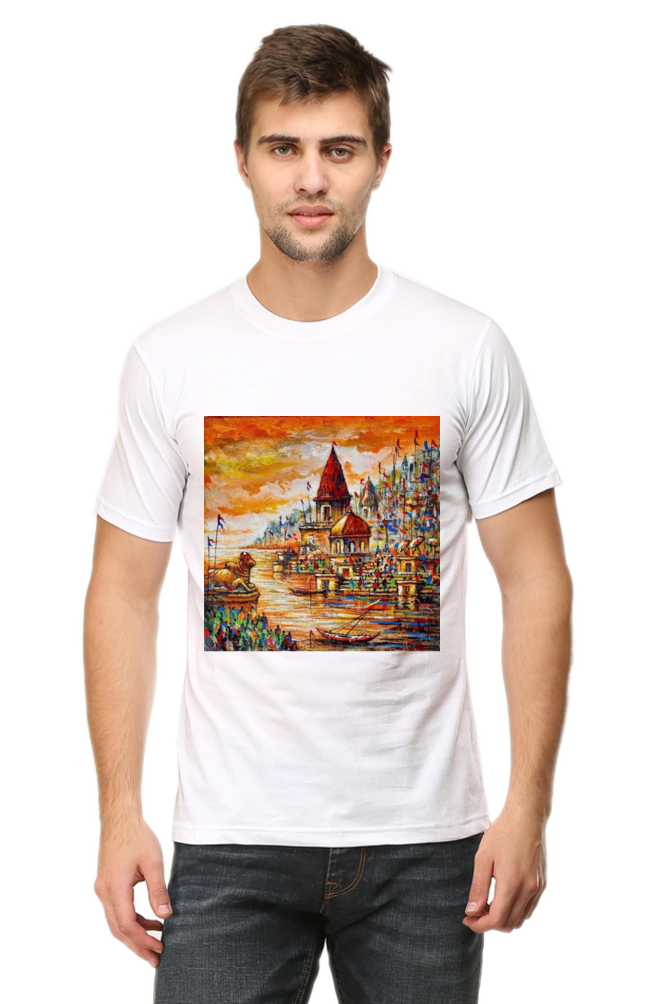Varanasi Men's Round Neck T-Shirt