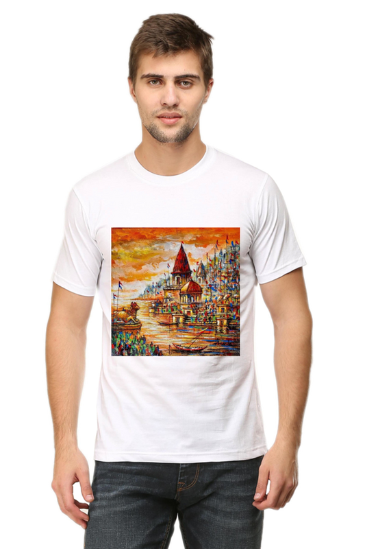Varanasi Men's Round Neck T-Shirt