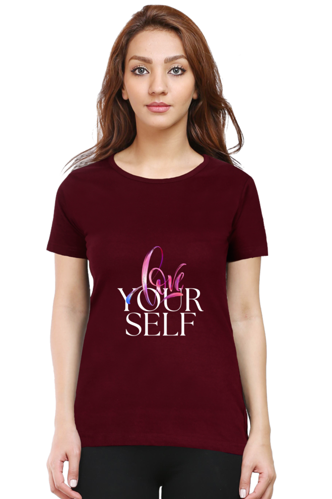 Love Yourself Round Neck Classic T-Shirt