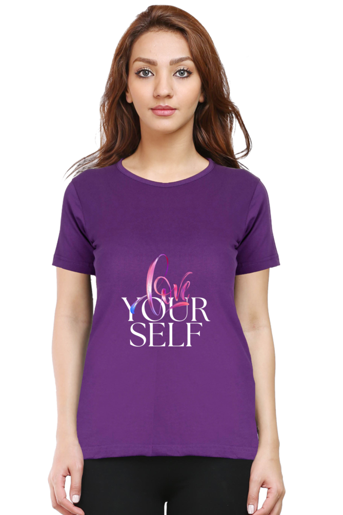 Love Yourself Round Neck Classic T-Shirt