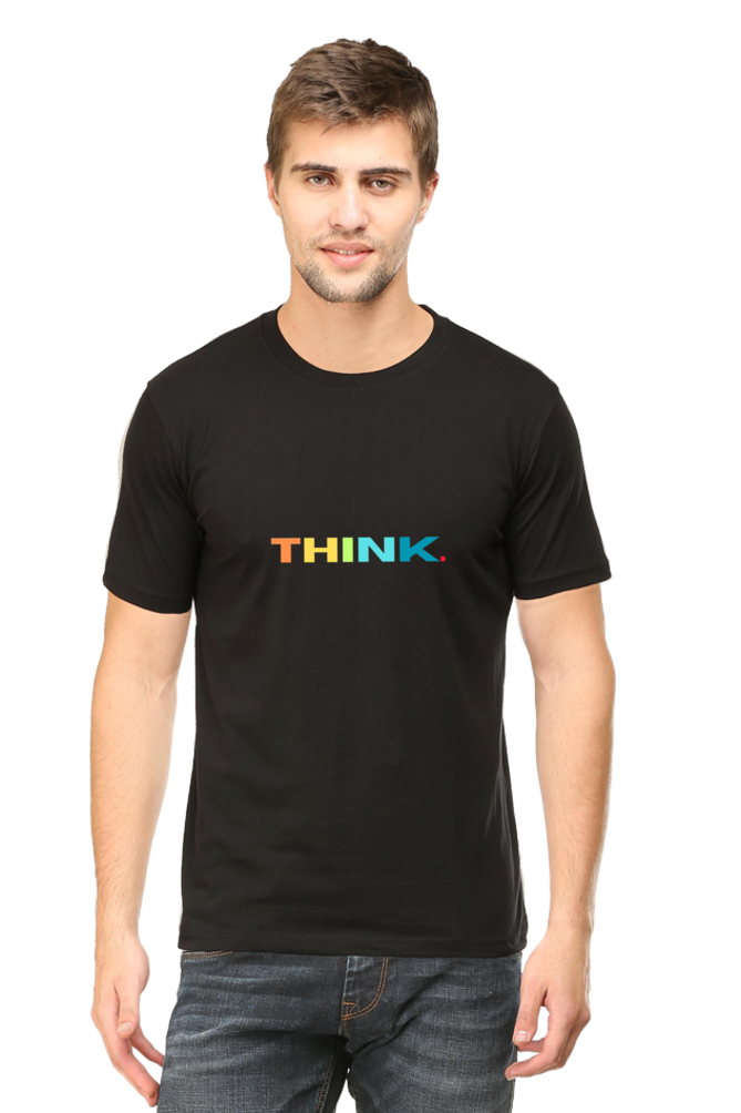 THINK Round Neck Classic T-Shirt
