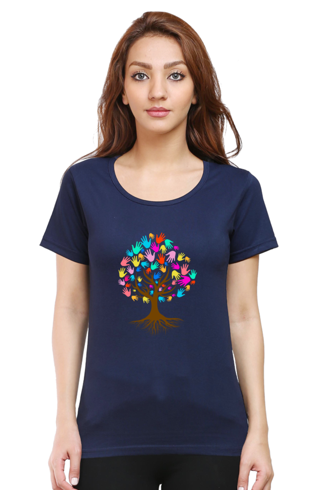 Tree of Hope Round Neck Classic T-Shirt