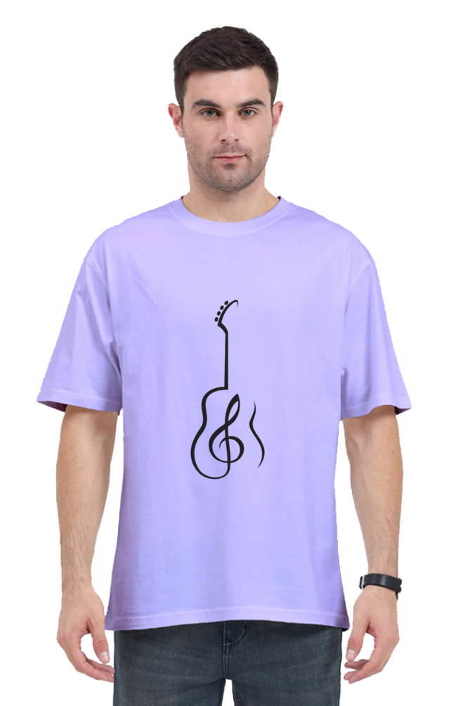Guitar Oversized Classic T-Shirt