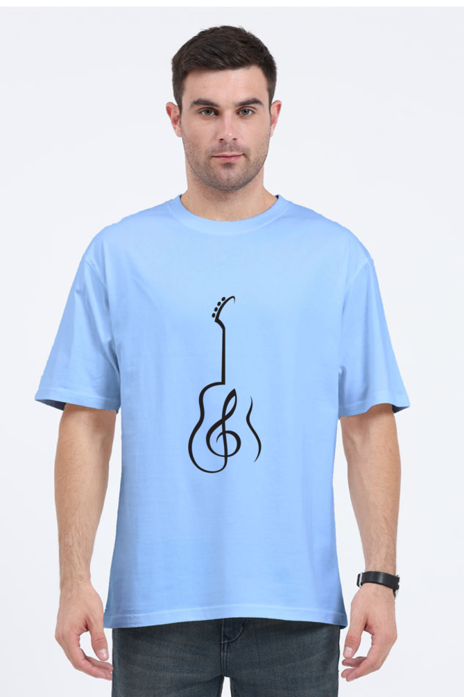 Guitar Oversized Classic T-Shirt