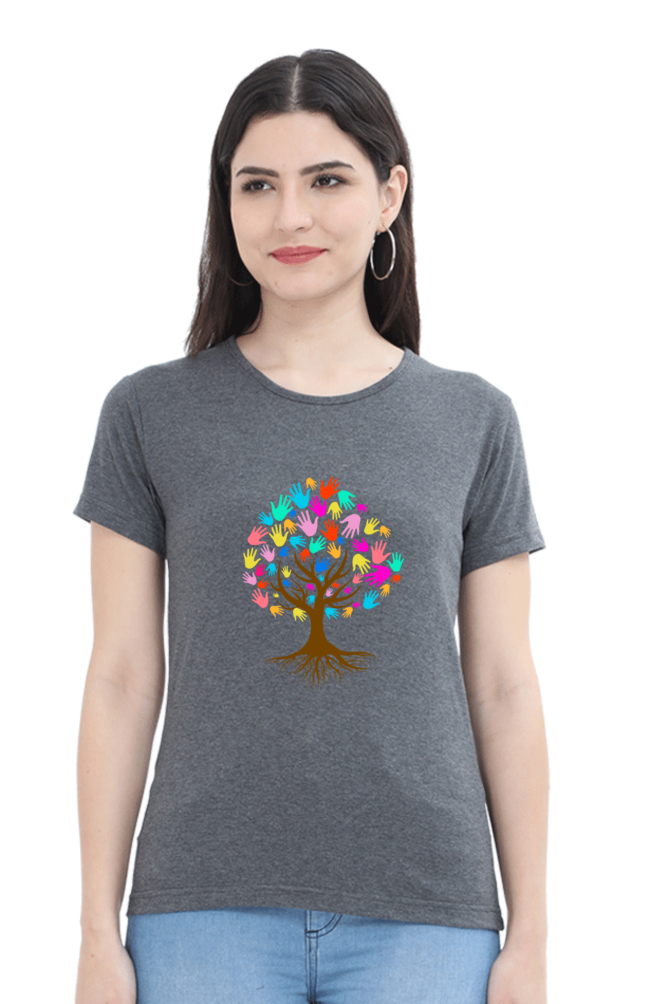 Tree of Hope Round Neck Classic T-Shirt