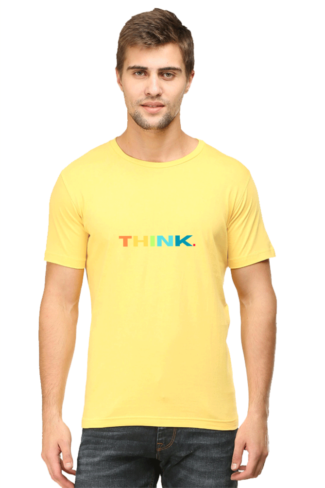 THINK Round Neck Classic T-Shirt