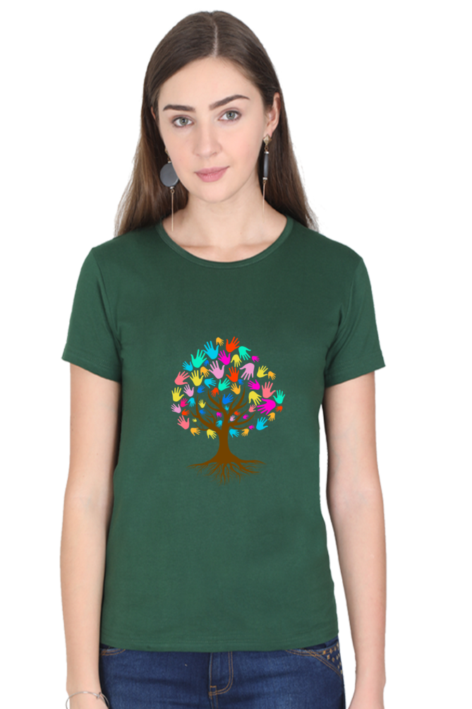 Tree of Hope Round Neck Classic T-Shirt
