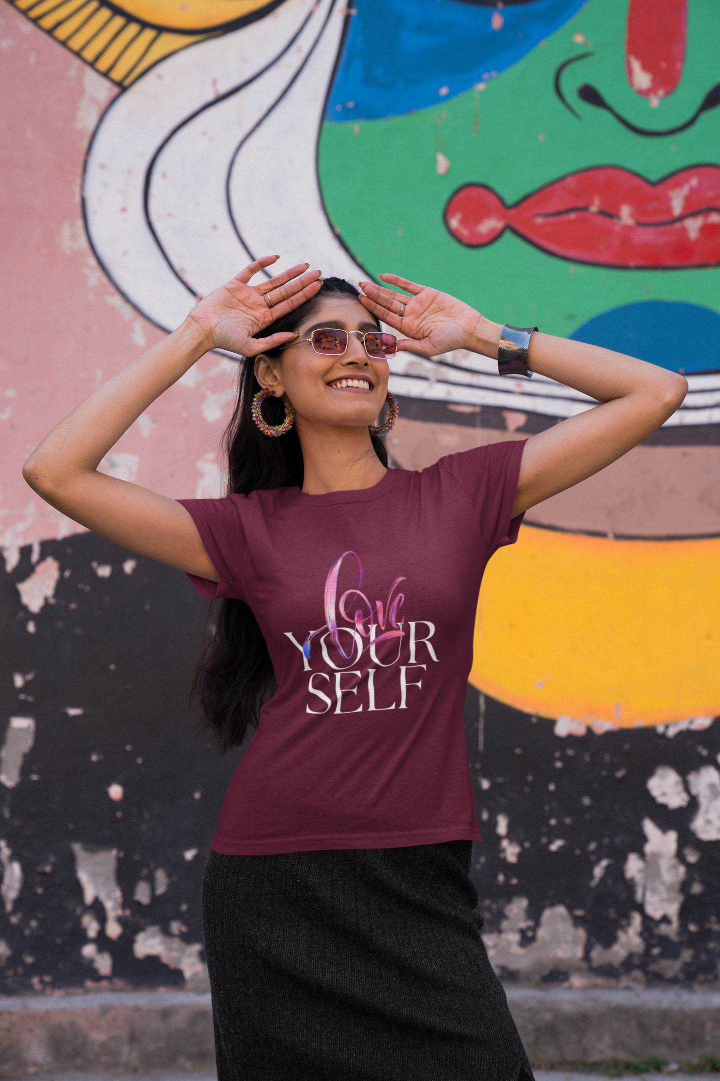 Love Yourself Round Neck Classic T-Shirt